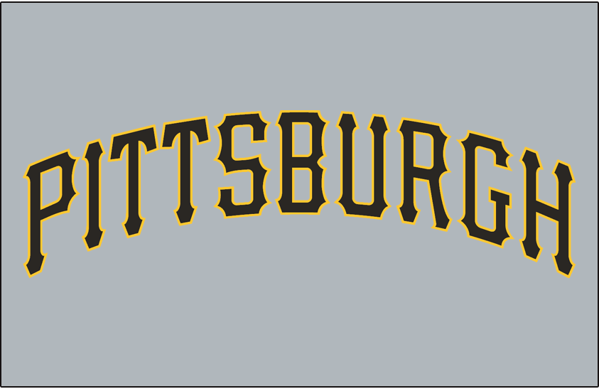 Pittsburgh Pirates 2001-Pres Jersey Logo 02 vinyl decal